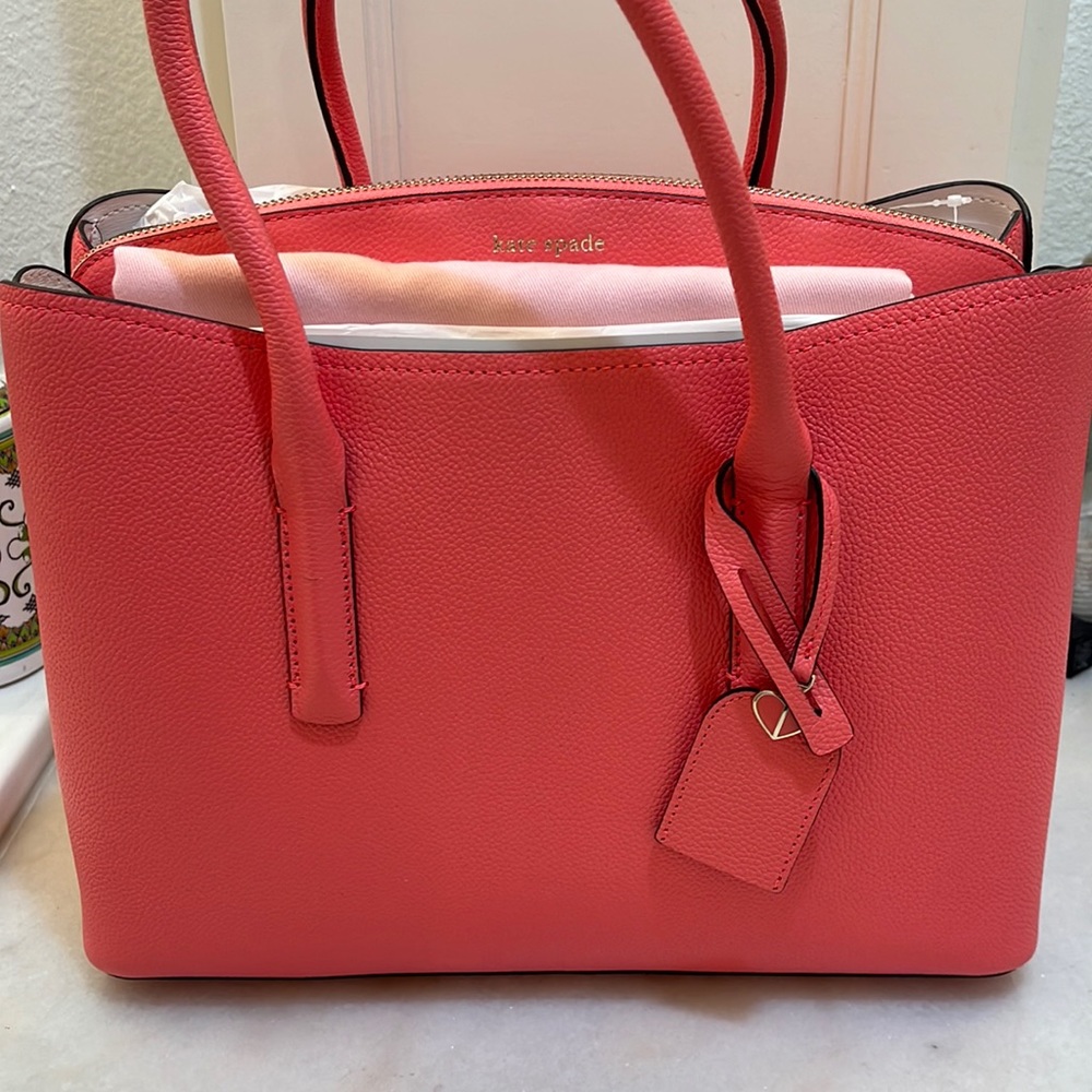 Large Satchel - Corral/Pink